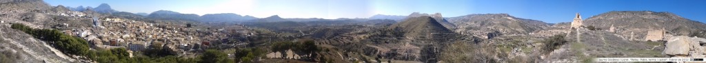 Panoràmica de del castell. Foto: Jaume Gosàlbez i Lloret