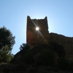 Castell de Relleu al migdia.